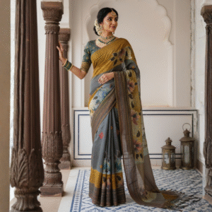 Meghverna-Pure Tasar Silk